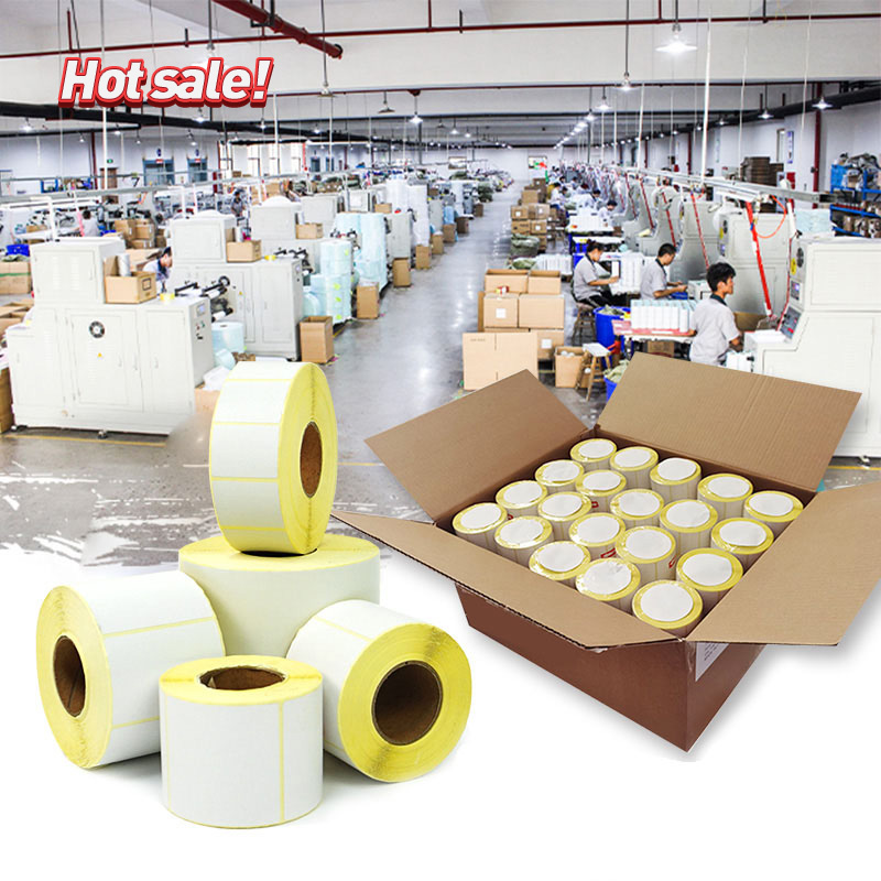 Best Price for Labels Jumbo Roll For Shipping Label - Packaging Label Custom Logo Waterproof Thank You Sticker Roll – Petra detail pictures